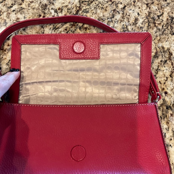 kate spade new york True Red Leather Shoulder Bag - excellent condition - Picture 5 of 7